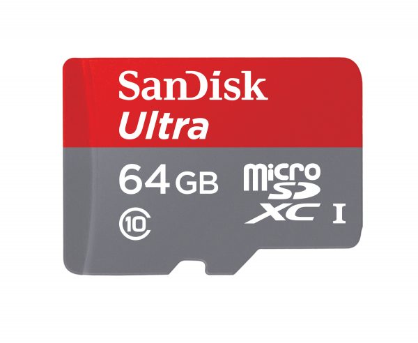 Sandisk 64 GB Micro SDXC Ultra UHS-1-0