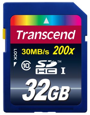 Transcend SDHC Class 10 32GB-0