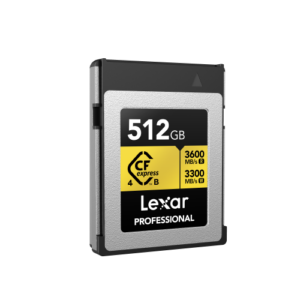 Lexar CFexpress Type-B Gold 4.0 512 GB R3600/W3300