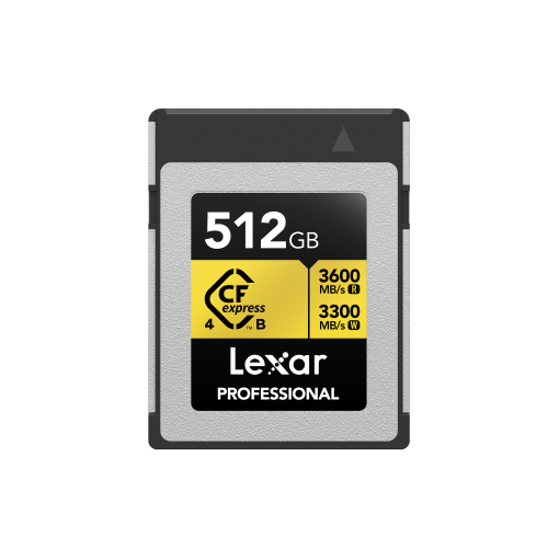 Lexar CFexpress Type-B Gold 4.0 512 GB R3600/W3300 - Afbeelding 2