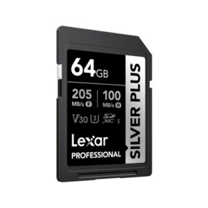 Lexar SDXC Silver Plus 64 GB UHS-1 V30