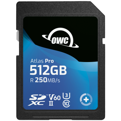 OWC Atlas Pro SDXC UHS-II V60 512 GB