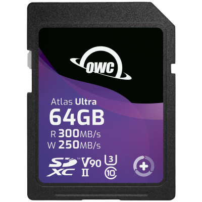 OWC Atlas S Ultra SDXC UHS-II V90 64GB