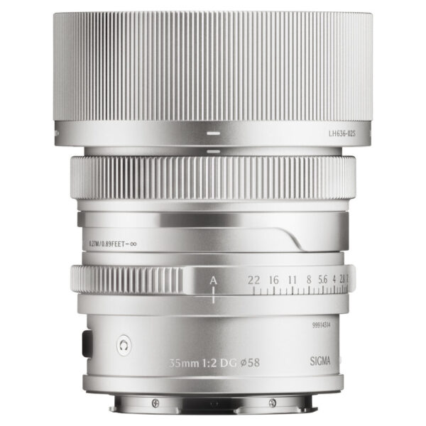 Sigma 35 mm F2 DG Contemporary L-Mount Silver