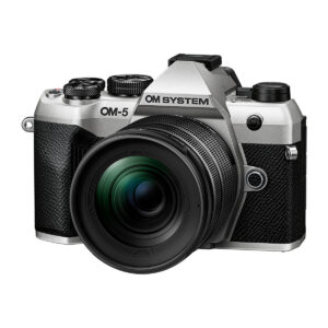 OM System OM-5 II Body zilver + ED 12-45 mm F4 Pro