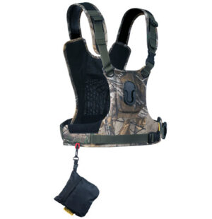 Cotton Carrier Camera Vest G3 camo voor 1 camera