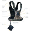 Cotton Carrier Camera Vest G3 camo voor 1 camera - Afbeelding 4