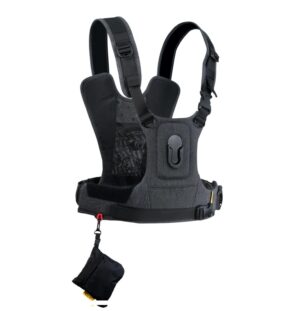 Cotton Carrier Camera Vest G3 grey voor 1 camera