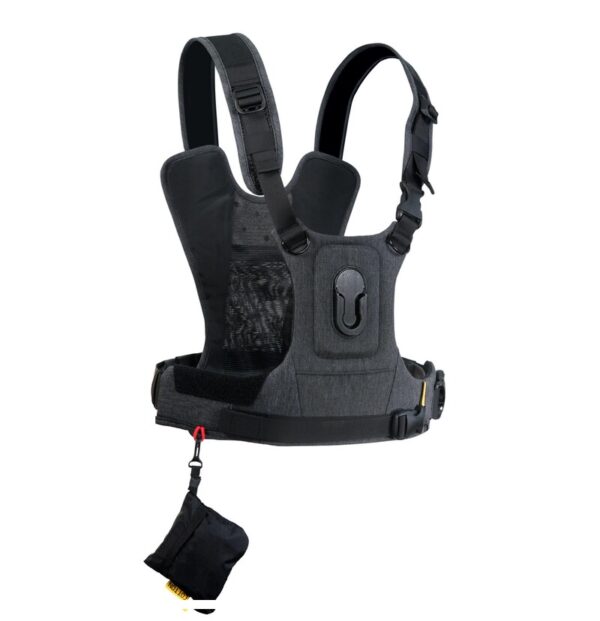 Cotton Carrier Camera Vest G3 grey voor 1 camera