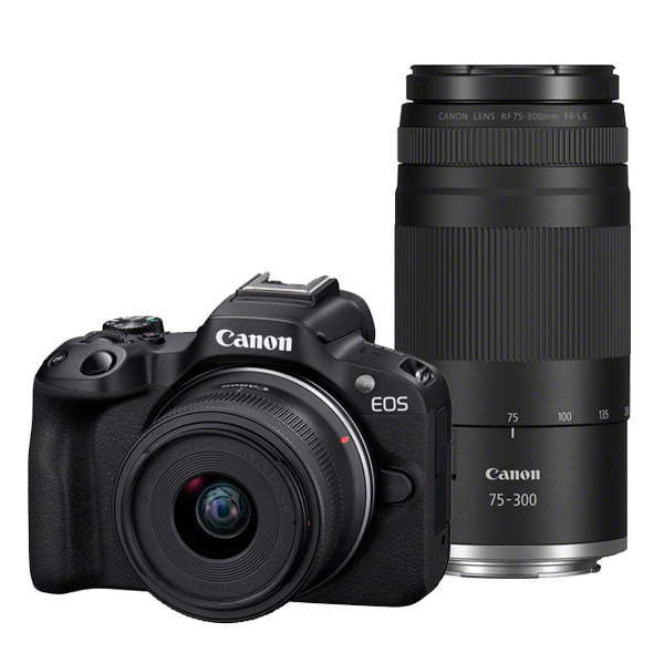 Canon EOS R50 + RF-S 18-45 + RF 75-300 mm