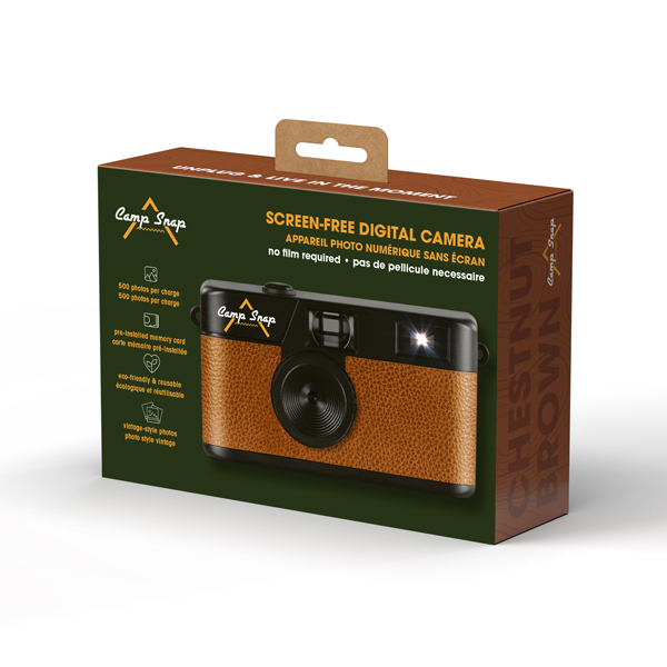 Campsnap Digital Camera Chestnut Brown - Afbeelding 3