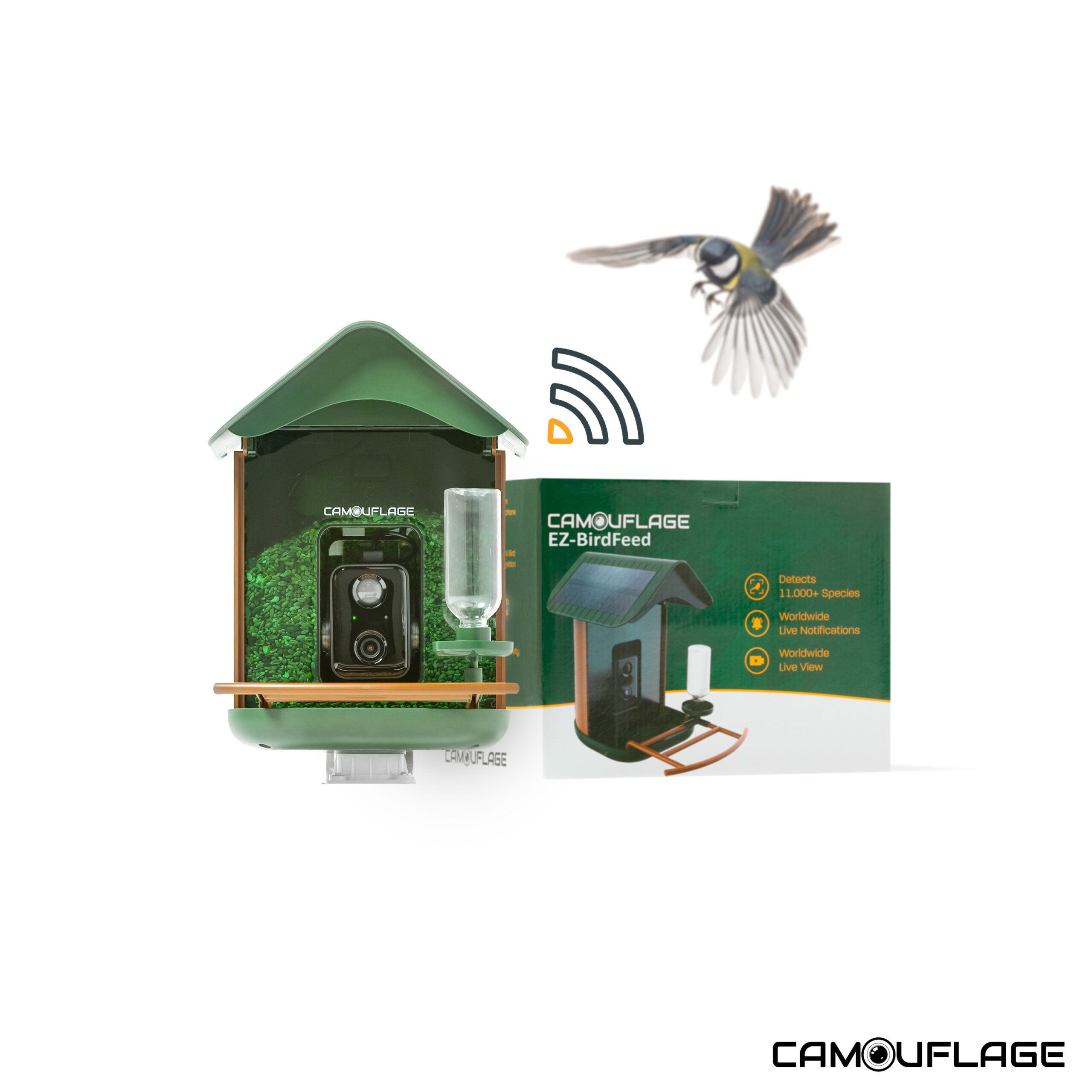 Camouflage EZ-Birdfeed 1 wildcamera - Afbeelding 5