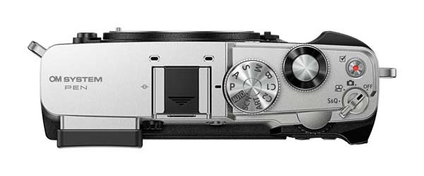 OM System PEN Body silver - Afbeelding 3