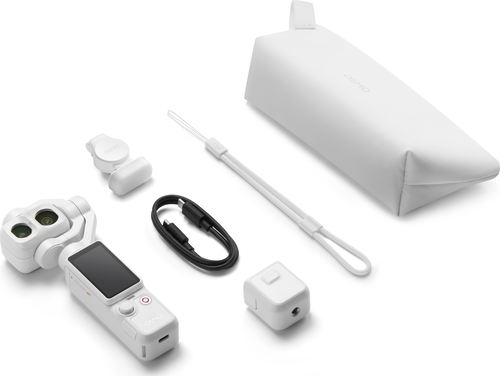 DJI Osmo Pocket 4P Standard Combo Pearl White - Afbeelding 2